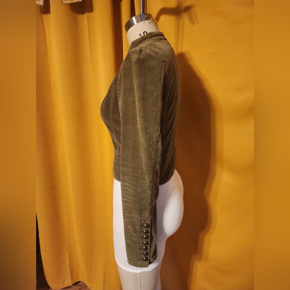 Green Velvet Miss Me jacket - Picture 2 of 4